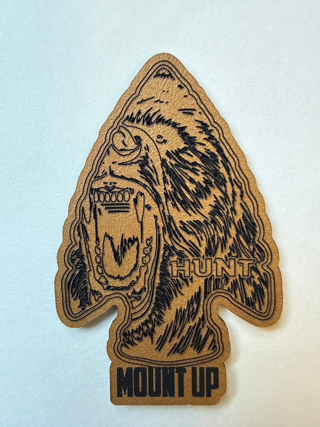 Custom Leather Engraved Patch