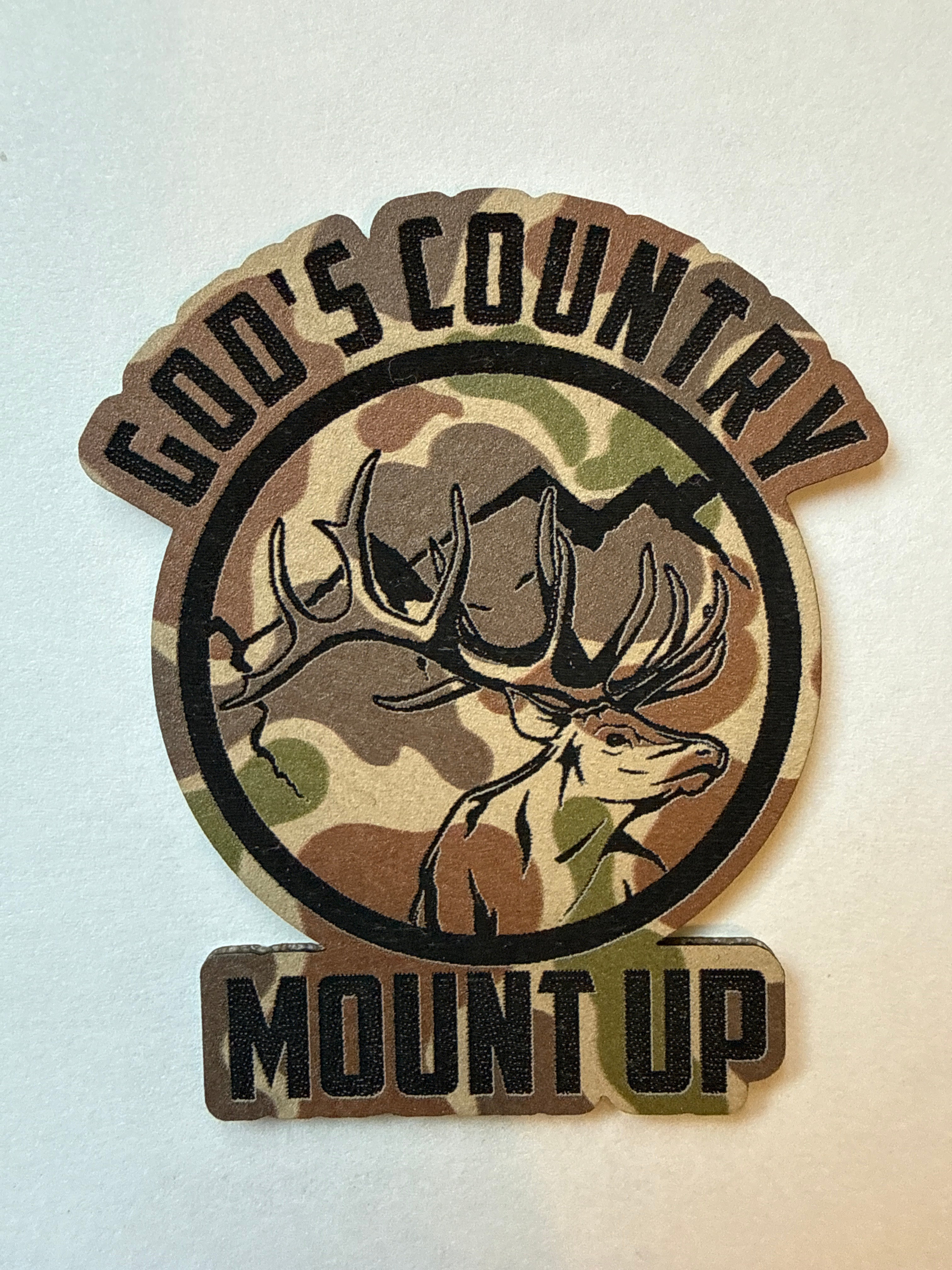 Custom Leather Engraved Patch