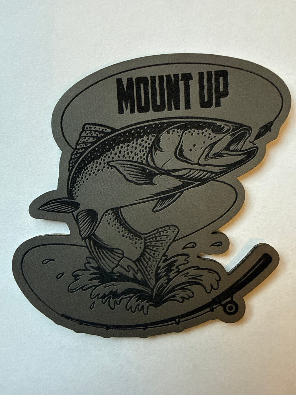 Custom Leather Engraved Patch