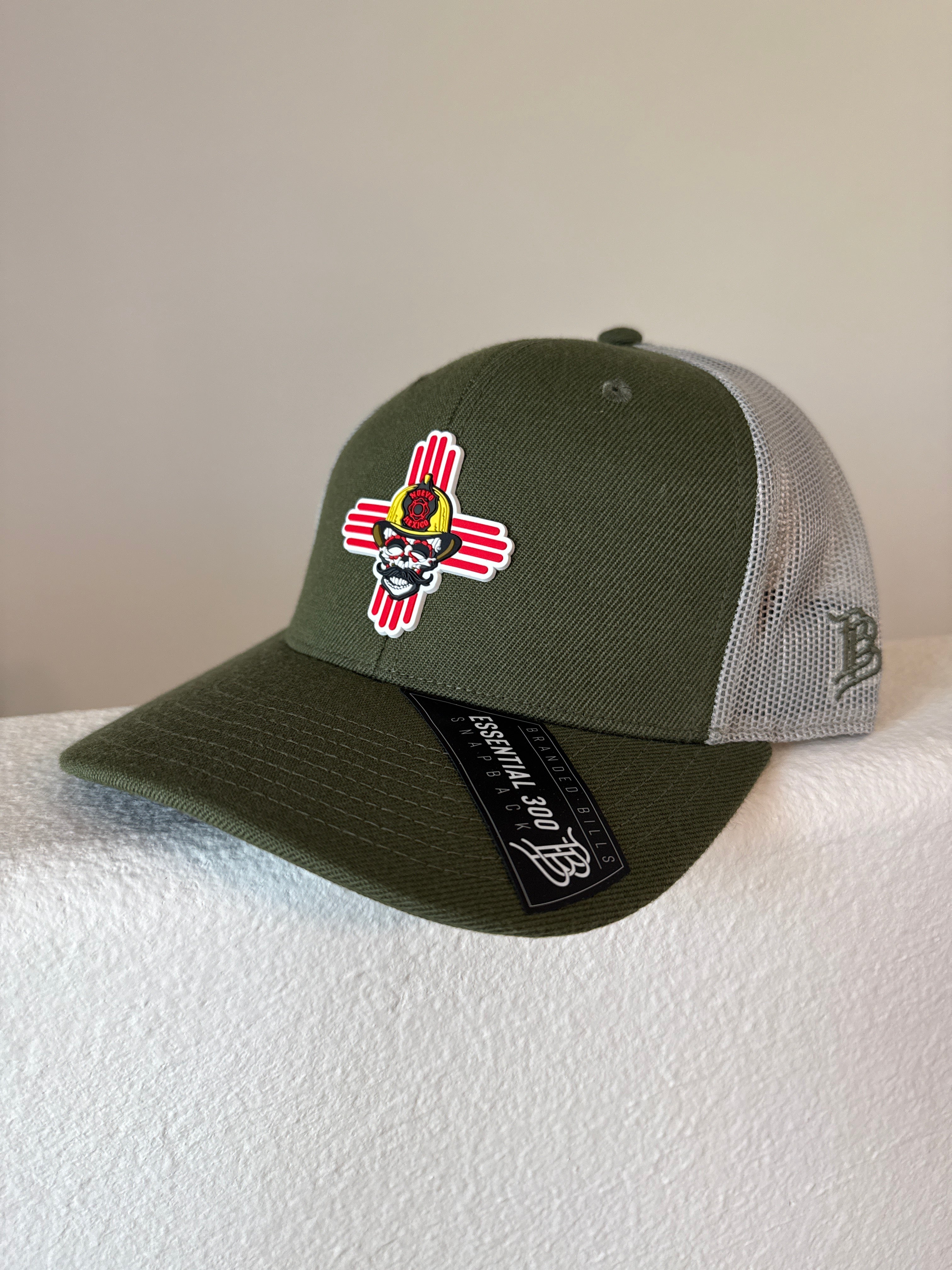 Branded Bills Curved Hat w/ Custom PVC Patch