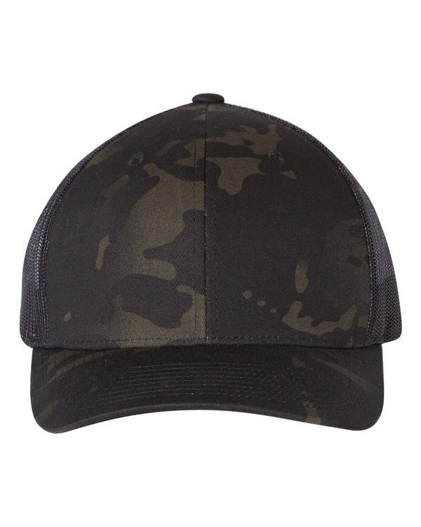 Yupoong_6606_Mutlicam black_hat_with_custom_leather_patch