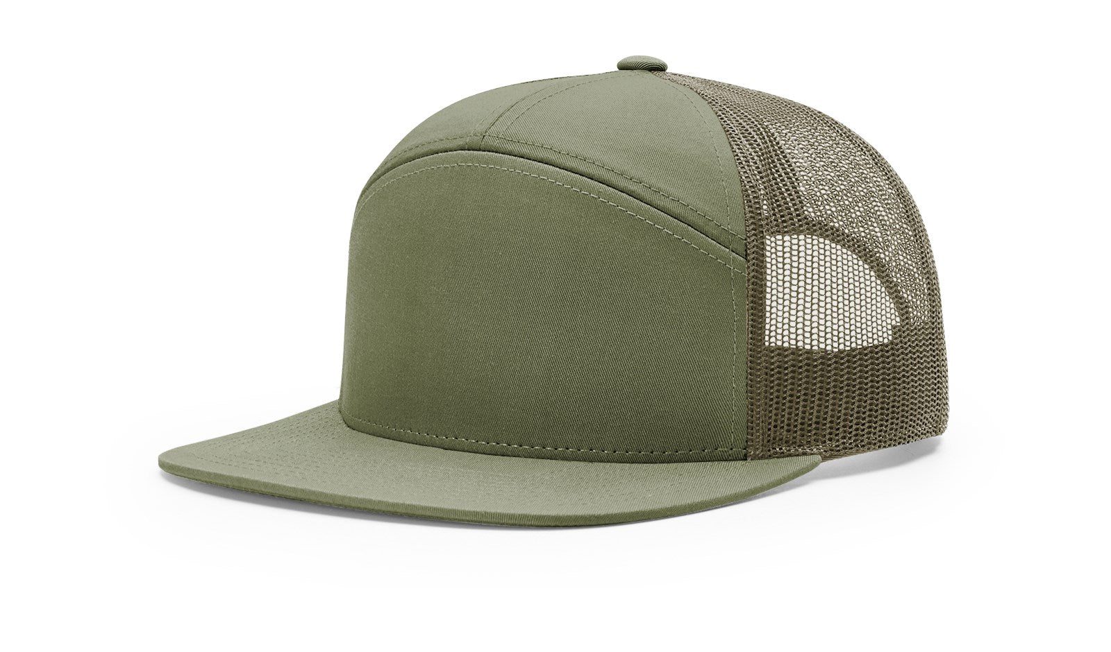 Richardson_168_solid loden_hat_with_custom_leather_patch